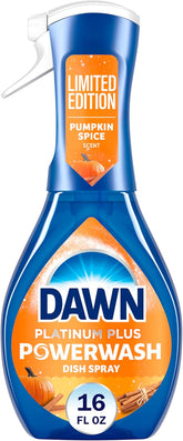 Dawn Powerwash Spray, Dish Soap, Dishwashing Liquid, Pumpkin Spice, 1 Starter Kit, 16 Fl Oz