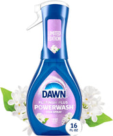 Dawn Powerwash Spray, Dish Soap, Dishwashing Liquid, Crisp Lilac, 1 Starter Kit, 16 Fl Oz