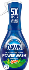 Dawn Powerwash Gain Original Dish Spray, Dish Soap Starter Kit, 16 Fl Oz