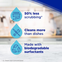 Dawn EZ-Squeeze Ultra Dish Soap, Dishwashing Liquid, Original, Dish Soap Refill, 22 fl oz