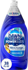 Dawn Platinum Plus PowerSuds Liquid Dish Soap, 38 oz. Bottle